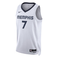 Memphis Grizzlies Nike Association Edition Swingman Jersey - White - Santi Aldama