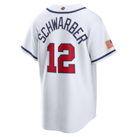 USA Baseball Kyle Schwarber Nike White 2026 World Baseball Classic Home Stadium Jersey