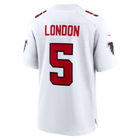 Atlanta Falcons Drake London Nike White Game Jersey