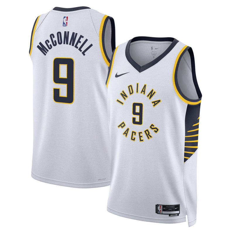 Indiana Pacers Nike Association Edition Swingman Jersey - White - T.J. McConnell