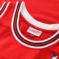 Chicago Bulls Michael Jordan 1994-95 Road 45 Authentic Jersey By Mitchell & Ness - Red -