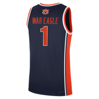 Nike Navy Auburn Tigers #1 Road War Eagle Replica Basketball Jersey