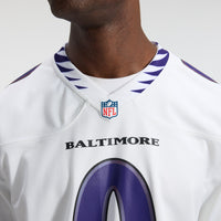 Baltimore Ravens Roquan Smith Nike White Game Jersey