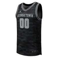Jordan Brand #00 Black Georgetown Hoyas Replica Basketball Jersey