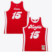 Memphis Grizzlies Mitchell & Ness Vince Carter 2015 Hardwood Classics Authentic Jersey - Red