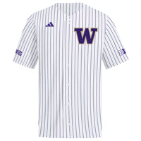adidas White Washington Huskies Home Replica Baseball Jersey