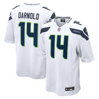 Seattle Seahawks Sam Darnold Nike White Game Jersey