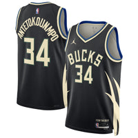 Milwaukee Bucks NBA Statement Swingman Jersey - Giannis Antetokounmpo