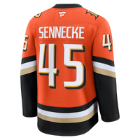 Anaheim Ducks Beckett Sennecke Fanatics Orange Home Premium Jersey