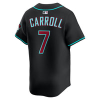 Arizona Diamondbacks Corbin Carroll Nike Black Alternate Limited Player Jersey