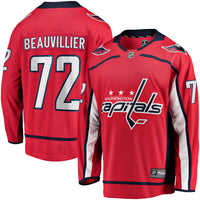 Washington Capitals Anthony Beauvillier Fanatics Red Home Breakaway Jersey