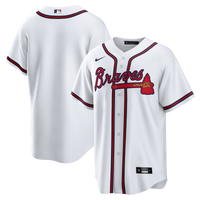 Atlanta Braves Nike White Home Big & Tall Replica Jersey