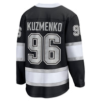 Los Angeles Kings Andrei Kuzmenko Fanatics Black Home Breakaway Jersey