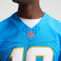Los Angeles Chargers Justin Herbert Nike Powder Blue Team Vapor F.U.S.E. Stitched Limited Jersey