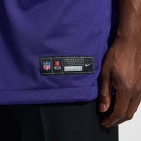 Baltimore Ravens Kyle Hamilton Nike Purple Team Game Jersey