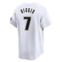 Houston Astros Craig Biggio Nike White Throwback Cooperstown Collection Limited Jersey