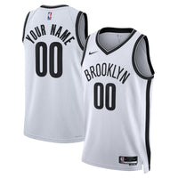 Brooklyn Nets Nike Association Swingman Jersey - Custom