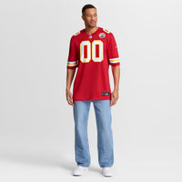 Kansas City Chiefs Nike Red Custom Game Jersey