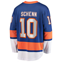 New York Islanders Brayden Schenn Fanatics Blue Home Breakaway Jersey
