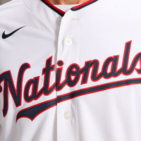 Washington Nationals CJ Abrams Nike White Home Replica Jersey