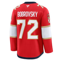 Florida Panthers Sergei Bobrovsky Fanatics Red Premium Jersey