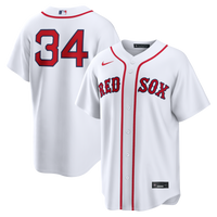 Boston Red Sox David Ortiz Nike White Home Replica Jersey