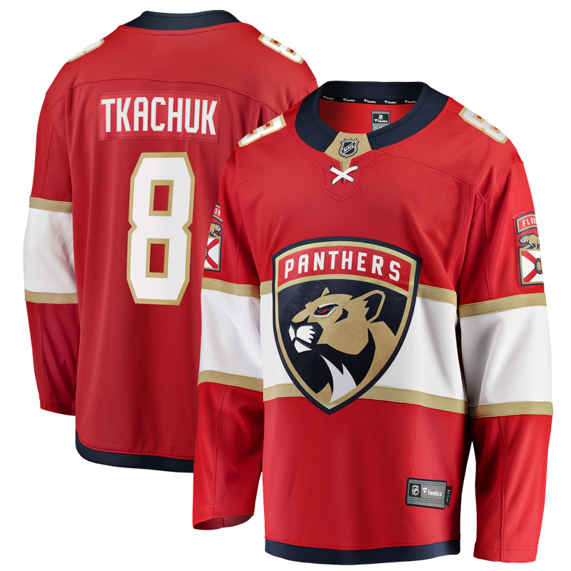 Florida Panthers Brady Tkachuk Fanatics Red Home Breakaway Jersey