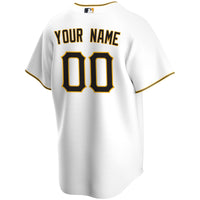 Pittsburgh Pirates Nike White Home Replica Custom Jersey
