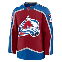 Colorado Avalanche Nathan MacKinnon Fanatics Burgundy Home Premium Jersey