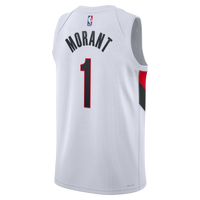 Portland Trail Blazers Nike Replica Association Edition Swingman Jersey - White - Ja Morant