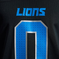 Detroit Lions Jahmyr Gibbs Nike Black 2nd Alternate Game Player Jersey