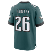 Philadelphia Eagles Saquon Barkley Nike Midnight Green Team Game Jersey