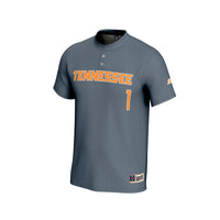 GameDay Greats #1 Gray Tennessee Volunteers Lightweight Baseball Fashion Jersey