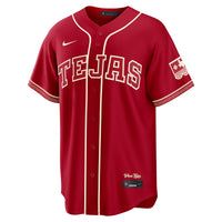 Texas Rangers Brandon Nimmo Nike Red 2026 City Connect Stadium Jersey