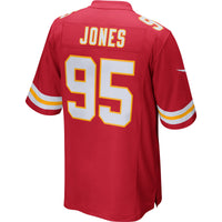 Kansas City Chiefs Chris Jones Nike Red Game Jersey