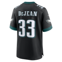 Philadelphia Eagles Cooper DeJean Nike Black Alternate Game Jersey