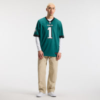 Philadelphia Eagles Jalen Hurts Nike Midnight Green Team Game Jersey