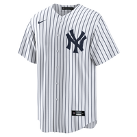 New York Yankees Derek Jeter Nike White Home Retired Player Replica Jersey