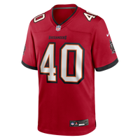 Tampa Bay Buccaneers Mike Alstott Nike Red Retired Player Game Jersey