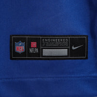 New York Giants Nike Royal Custom Game Jersey