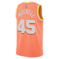 Cleveland Cavaliers Nike 2025/26 City Edition Swingman Jersey - Orange - Donovan Mitchell