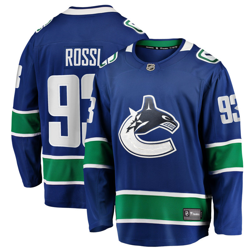 Vancouver Canucks Marco Rossi Fanatics Blue Home Premier Breakaway Player Jersey
