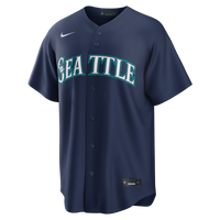 Seattle Mariners Cal Raleigh Nike Navy Road Replica Jersey