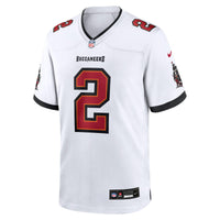 Tampa Bay Buccaneers Emeka Egbuka Nike White Game Jersey