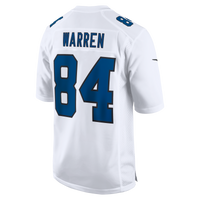 Indianapolis Colts Tyler Warren Nike Tundra White Fashion Game Jersey