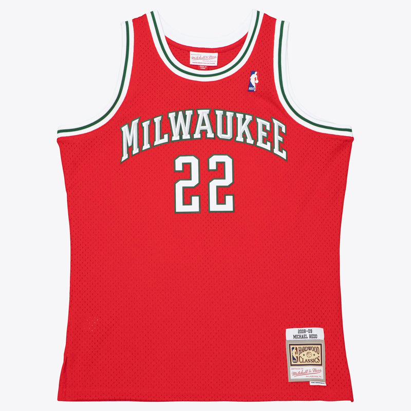 Milwaukee Bucks Mitchell & Ness Swingman Jersey Michael Redd 2008-09