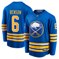 Buffalo Sabres Zach Benson Fanatics Royal Home Breakaway Jersey