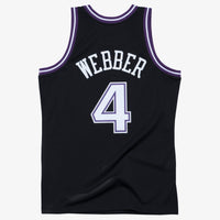 Sacramento Kings Mitchell & Ness Swingman Jersey Road Chris Webber 2000-01