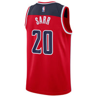 Washington Wizards Nike Icon Swingman Jersey - Red - Alexandre Sarr