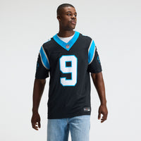 Carolina Panthers Bryce Young Nike Black Team Vapor F.U.S.E. Stitched Limited Jersey